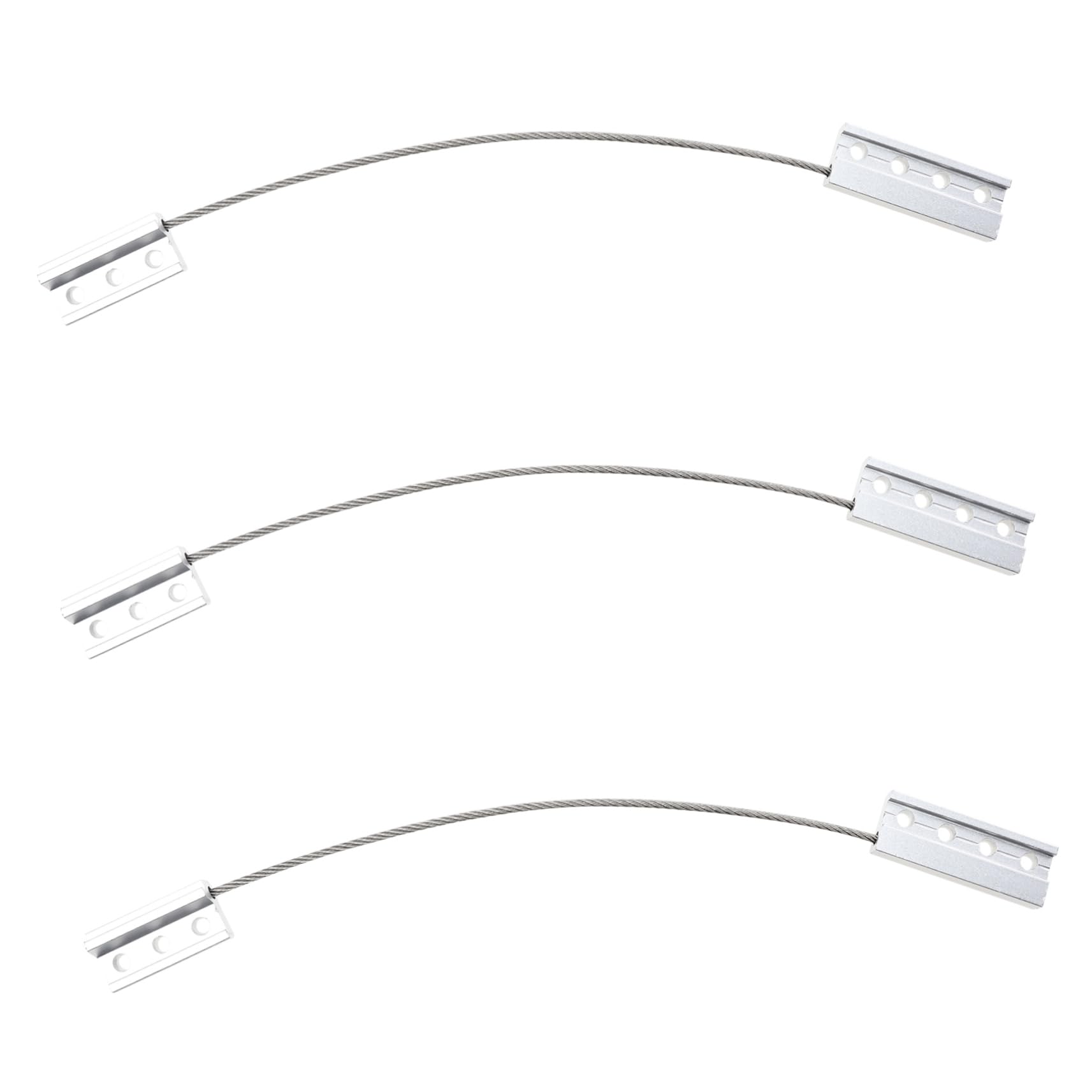 HOLIDYOYO Stable Practical Window Anti-Falling Device 3pcs Wire Rope Safety Guard for Home Office