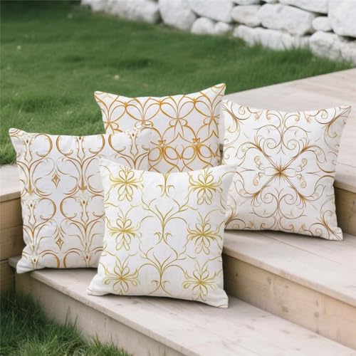 Housse de coussin imperméable 80x80cm grand format imprimé double face - 4