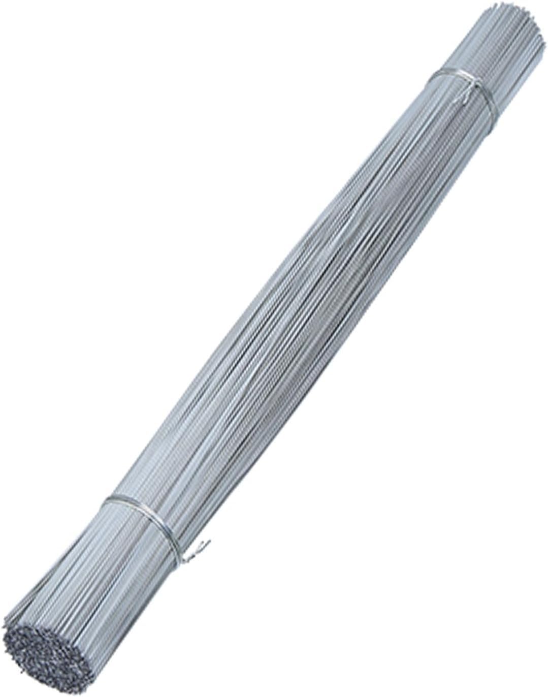 Alambre, Longitud 350-500 mm, Bridas de alambre de hierro galvanizado, Alambre de etiqueta galvanizado de 0,5 kg, Diámetro 0,7 mm for sitios de construcción, equipos mecánicos, bricolaje artesanal(Len