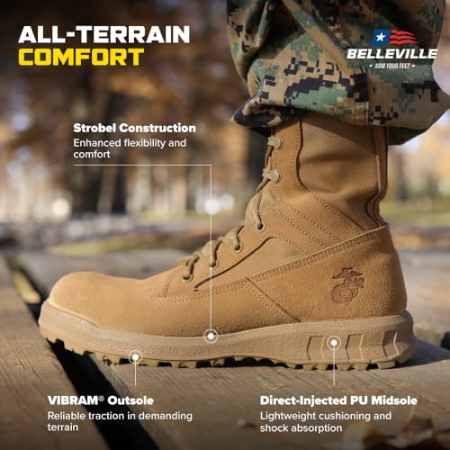 Image of Belleville 510 Marine Corps Boots, Lightweight Tactical Boots for Men