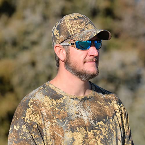 Hornz Brown Forest Camouflage Polarized Sunglasses for Men - WhiteTail - Free Matching Microfiber Pouch4