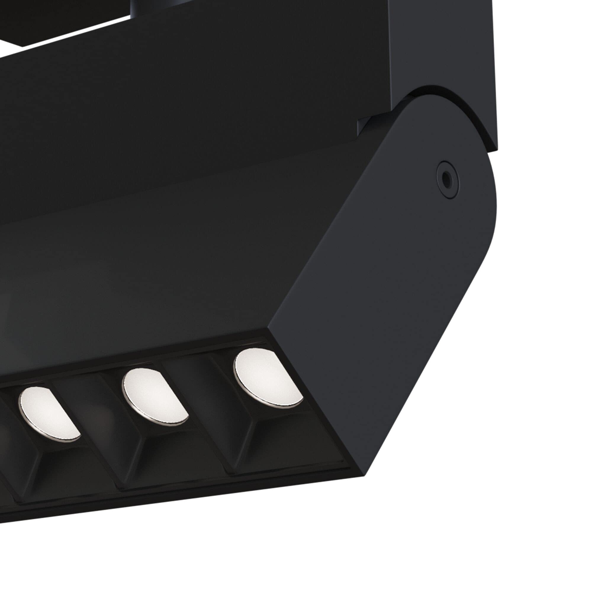 Maytoni Points LED Strahler für Magnetschienensysteme, Track Lighting, Schwarz, 13.5 cm, 360 Grad, Aluminium, 3000K, 700lm, 10W