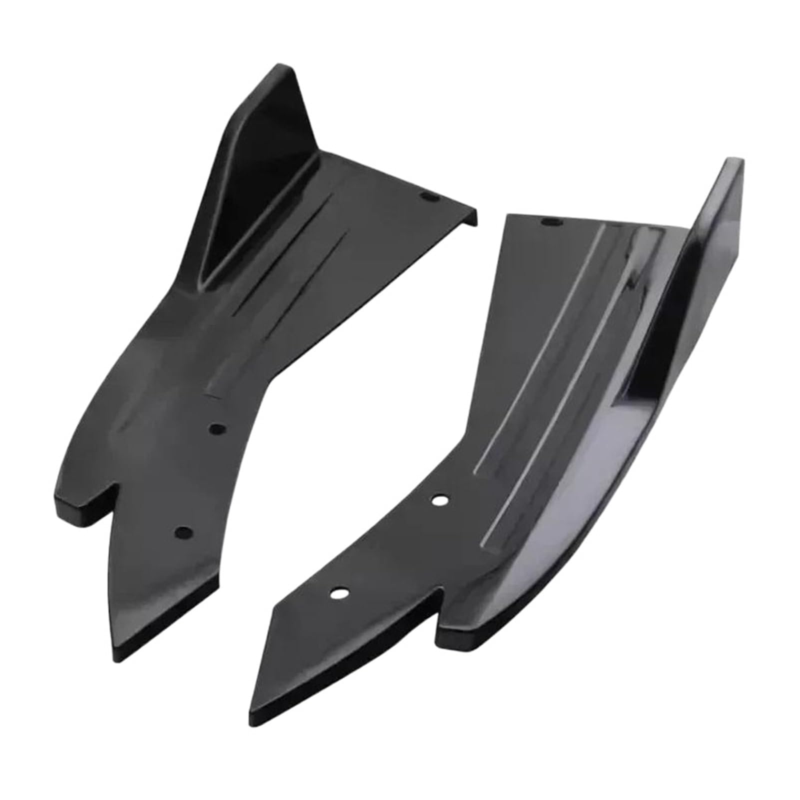 Spoiler tylnego zderzaka usta kompatybilny z Camaro Splitter dyfuzor ochrona przed zarysowaniem wykończenia boczna dokładka rozszerzenie Body Kit czarny(Black)