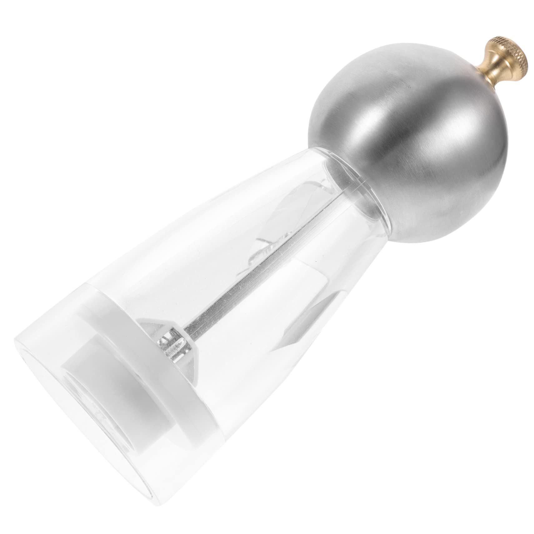 BESTYASH Handheld Stainless Steel Grinder Convenient Kitchen Tool for Grinding Sea Coarseness for Seasoning Dishes