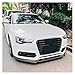 Front Lip, Compatible for Audi A5 S5 8T Sline 2012 2013 2014 2015 2016 Front Bumper Lip Spoiler Car Diffuser Splitter Bodykits(Glossy Black)