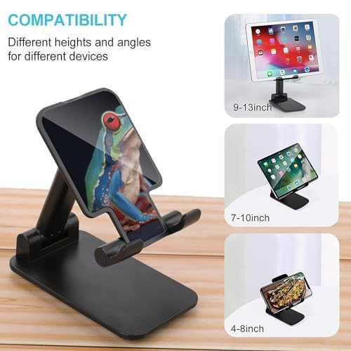 Support téléphone bureau grenouille pliable compatible universel