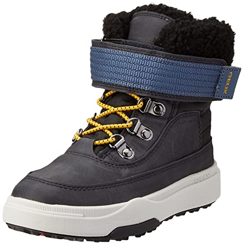 Geox Jungen J Bunshee Pg Boy B A Stiefeletten, Navy Black, 33 EU
