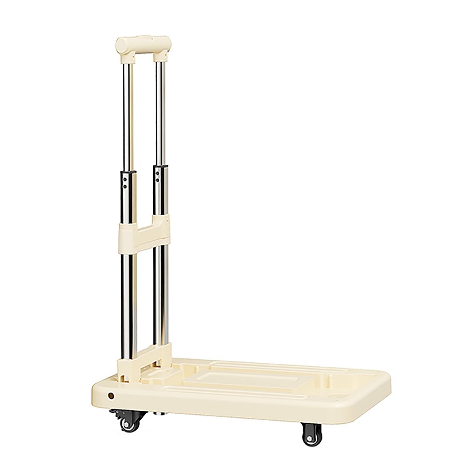 festival trolley， Foldable Shopping Cart, 80kg, Transport, Garden(Beige,L)
