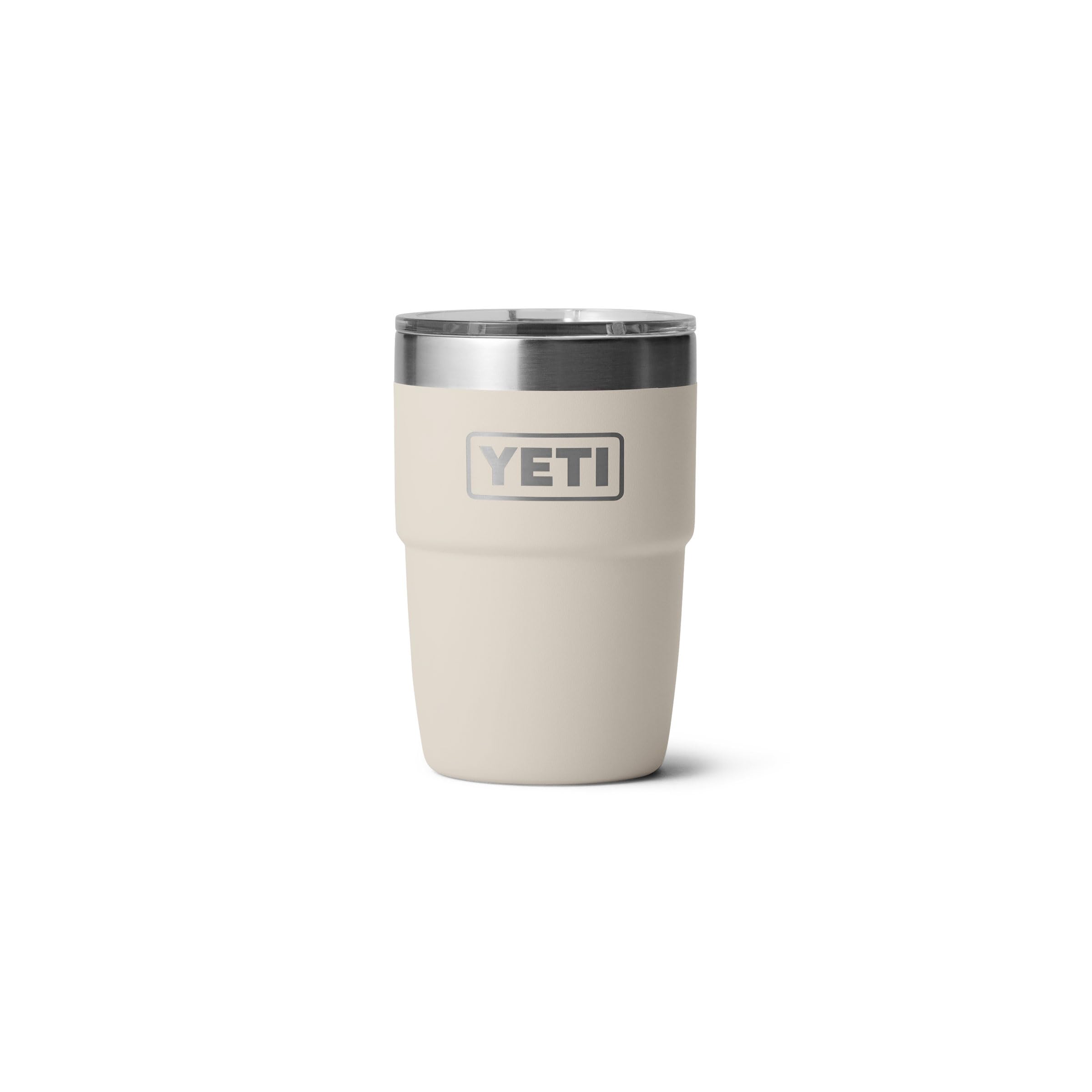 YETI Rambler 8 oz Insulated Coffee Mug with Lid - Stackable Double-Wall Vacuum Insulated Coffee Cup - DuraSip