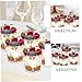 DIYEAH Set of 150 Dessert Cups Portable Mousse Holders Party Tiramisu Cups with Spoons