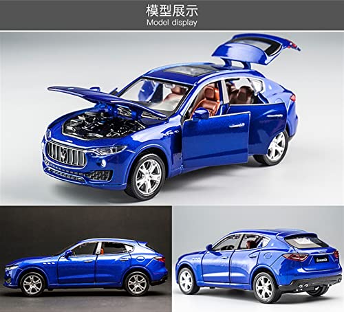 Scale Model Vehicles For Maserati Levante Die-Cast Sound And Light Pull-Back Suv 7-Door Can Drive Toy Car 1:32 Sophisticated Gift Choice (Color : 1) #TOP3
