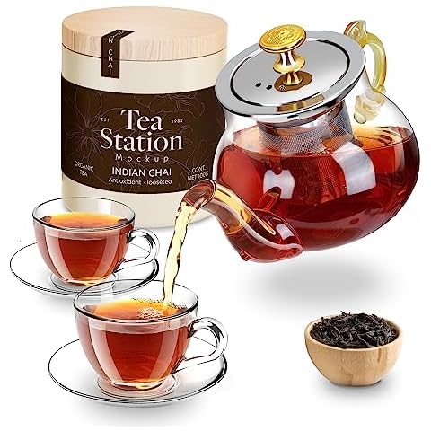 LoonTien BroHome 400ml Glass Teapot Cover