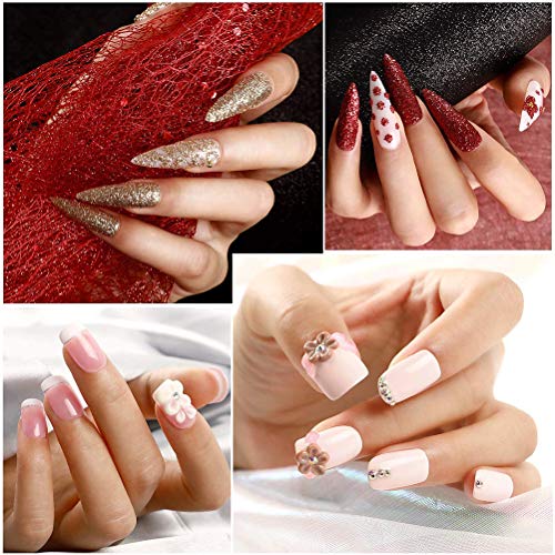 Acryl Nagelset, Acryl Starterset Nageldesign Nagelstudioset Einsteigerset Nägelset Anfänger mit Nägel Maniküre Pinsel… – Bild 4