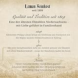 Leman Feinkost Schwarzkümmelöl 250ml – Mühlenfrisch kaltgepresstes Black Seed Oil aus Nigella Sativa – Gefiltert, hoher Thymochinongehalt & Omega 3-6-9 – Qualität seit 1809 vom Hersteller