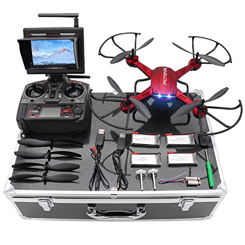 Drone with HD Camera, Potensic F181DH RC Drone Quadcopter RTF Altitude Hold...