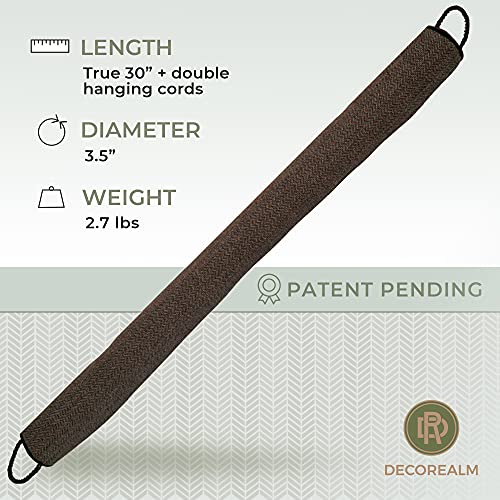 image for DECOREALM Heavy Duty Under Door Draft Stopper and Noise Blocker, Sound
