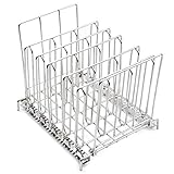 Stainless Steel Sous Vide Rack Divider 5 Detachable Dividers and 2 Built-in Holder Dividers