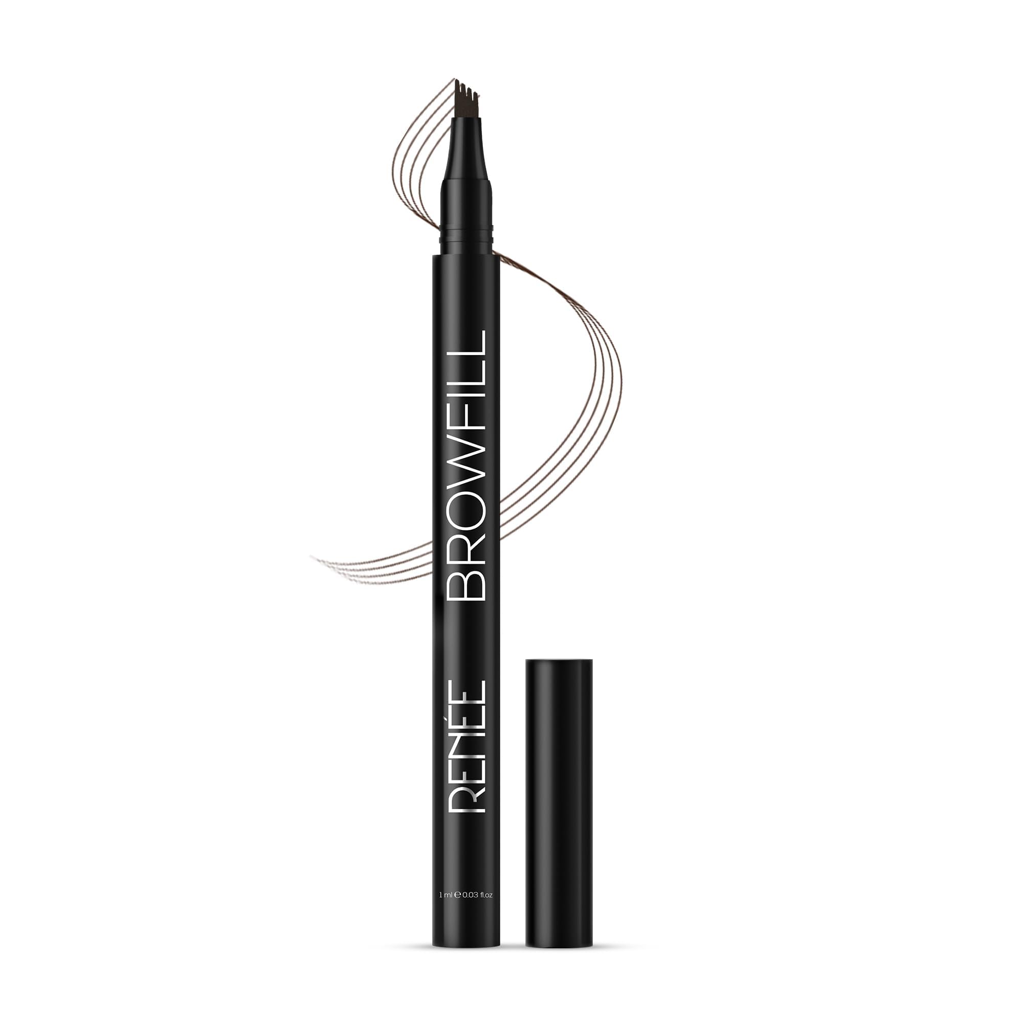 RENEE Browfill Eyebrow Pen - Brown | Waterproof & Smudge-Proof | One Swipe Application | Micro Precision | Natural & Long-Lasting Finish | For Denser & Fuller Eyebrows | Easy to Use | Cruelty-Free-picture-50