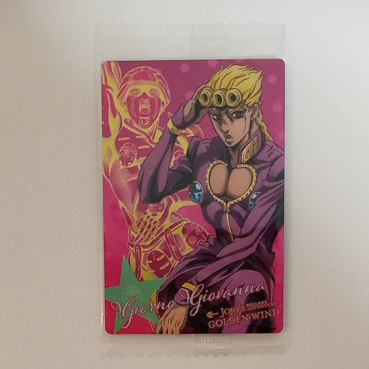 ジョジョ ジョルノ カード ジョルノJ-556 SR ジョジョの奇妙な冒険 ABCカード 汐華初流乃