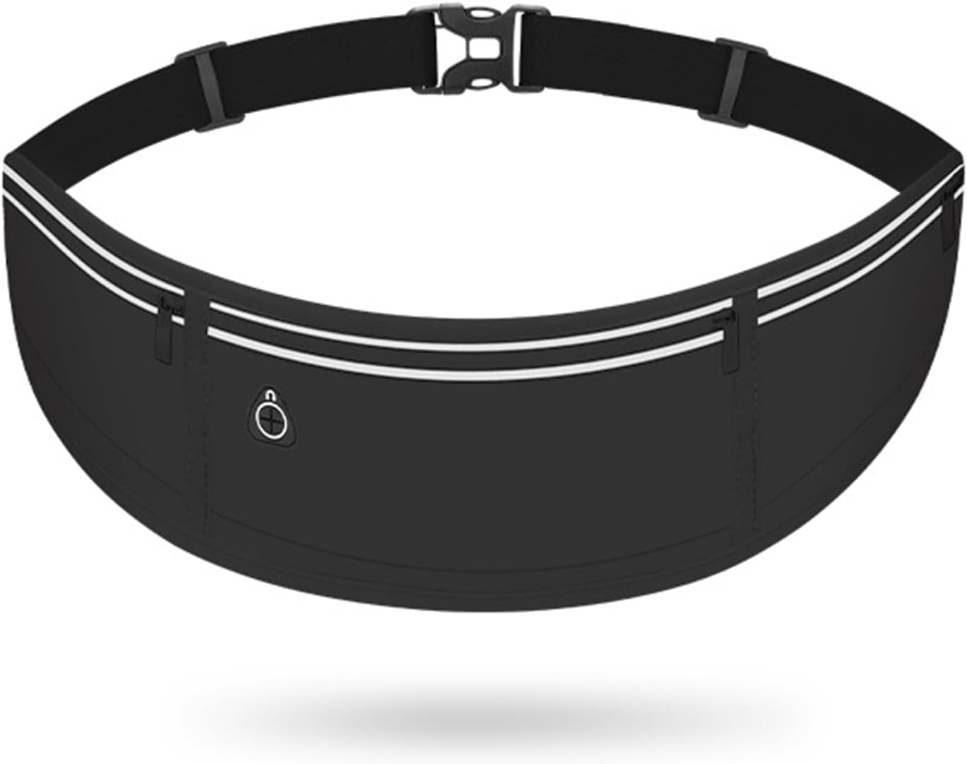 Running Belt,Running Belts for Women Fanny Pack,Black 1PCS