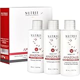 Tratamiento brasileño para alisar el cabello 60 ml - Amazonliss Tanino - Tratamiento capilar Taninoplastia - Suavizante, hidratante, reparador, efecto de brillo extremo - Sin formaldehído