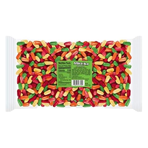 Mike & Ike Original Fruits Bulk Official 5 lb.Bag Cover