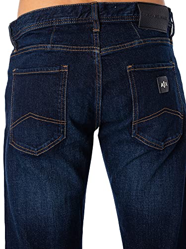 A｜X ARMANI EXCHANGE Men's 5 Pocket Straight Denim4