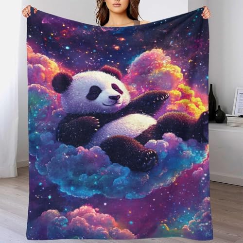 Couverture panda 200x230 cm moelleuse pour grand lit - 6