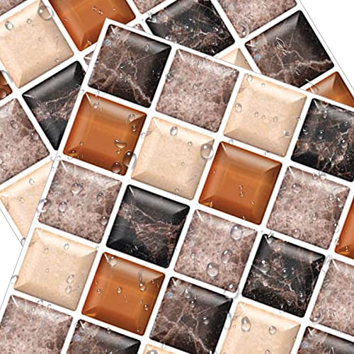 12Pz Piastrelle Adesive Cucina 20X20cm Mosaico