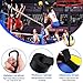 TOBWOLF Volleyball Spike Trainer, Volleyball Spike Training System for Basketball Hoop, Volleyball Equipment Training Aid Improves Serving, Jumping, Arm Swing Mechanics and Spiking Power
