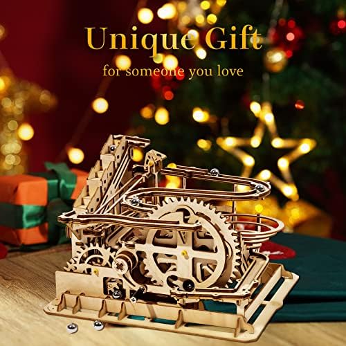 ROKR Marble Run 3D Wooden Puzzle Model Craft Kits Brain Teaser Puzzles Roller Coaster Mechanical Deco Education Toys Gift for Adults & Kids 7 51oTCYoRmNL. AC