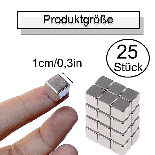 Magnete a Cubo, Magneti al Neodimio Extra Forti 25...