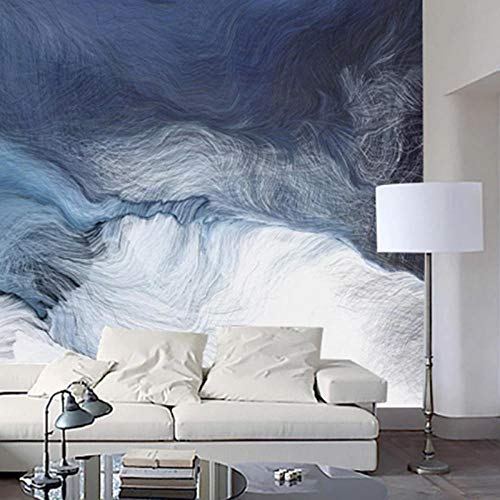 Papier peint chambre adulte bleu dégradé pour ambiance relaxante