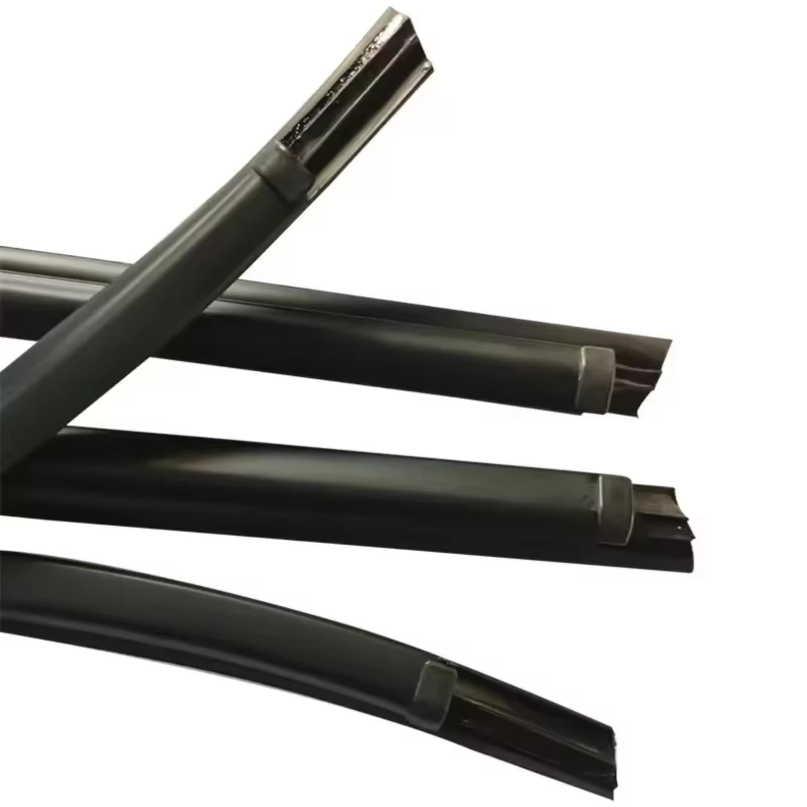 Per Isuzu Per MU-X 2014-2019 Guarnizione In Gomma Protettiva Per Vetri 4 Pezzi 1 Set Gomma Per Finestrini Esterni Protezione Bordi Auto