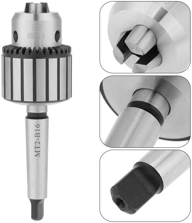 113mm MT2 Drill Chuck, Mini Drill Jacobs Chuck MT2B16 Arbor Key Type