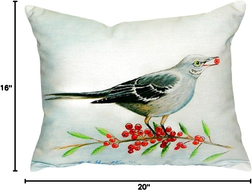 Betsy Drake NC277 Throw Pillow, 16 inches x 20 inches, Multi