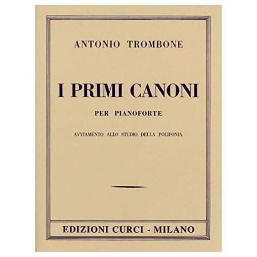 I primi canoni per pianoforte