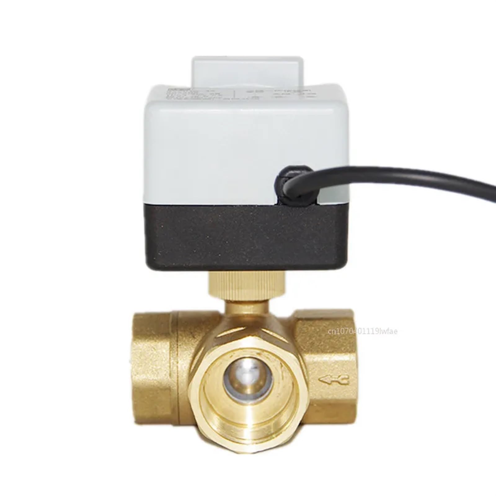 Vanne à bille électrique 220V DN32 2 voies pour contrôle de fluide domestique