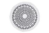 Ojos Fouta (Strandtuch) 150 cm - Hamamtuch, Badetuch, Saunatuch, Peshtemal, Picknickdecke - 100 % Baumwolle 300 g/m² (Mehrfarbig)