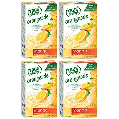 True Orange, Mango Orange Drink Mix, 10-count (Pack of 4) Cover