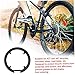 Bike Sprocket Cover Bicycle Chain Guard Protector Mountain Bike Cycling Sprockets Protection Cover Plastic Crank Ring for Bicycle Road Bike Mountain Bike