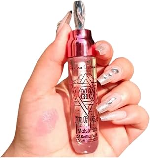 أحمر شفاه سائل بلمسة لامعة جداً بلون أحمر