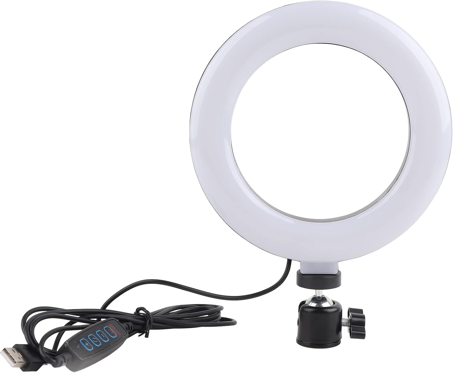 6 Inch Ring Light,Video Conference Lighting Kit LED Ring Light Selfie Ring Light Photography Lighting Selfie Light