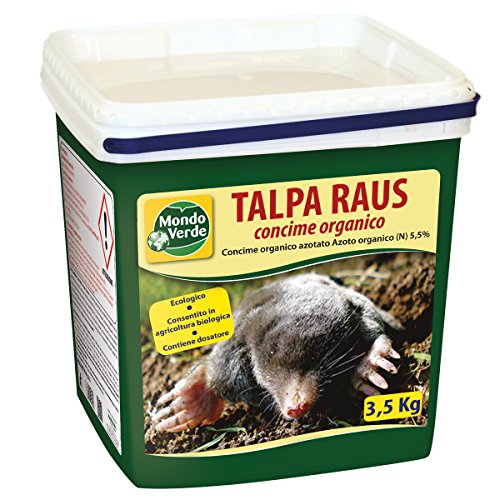 Engrais organique anti-taupes 3,5 kg Mondoverde