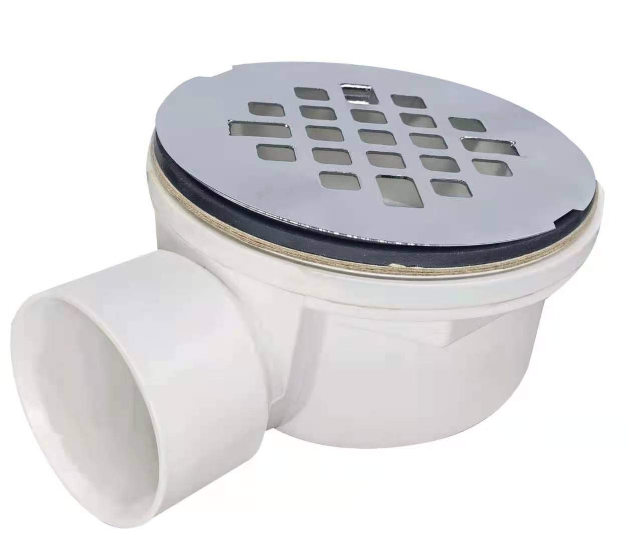 BlueVue 1.5" Side Outlet Drain Assembly (Chrome)