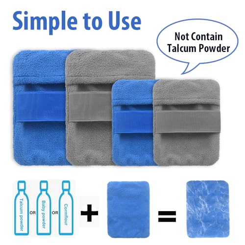 WiweTote 4Packs Sand Remover for Beach, Talc-Free Beach Vacation Essentials Skin-Friendly Sand Removal Bags for Adults & Kids Vacation Camping Must Haves - image 4