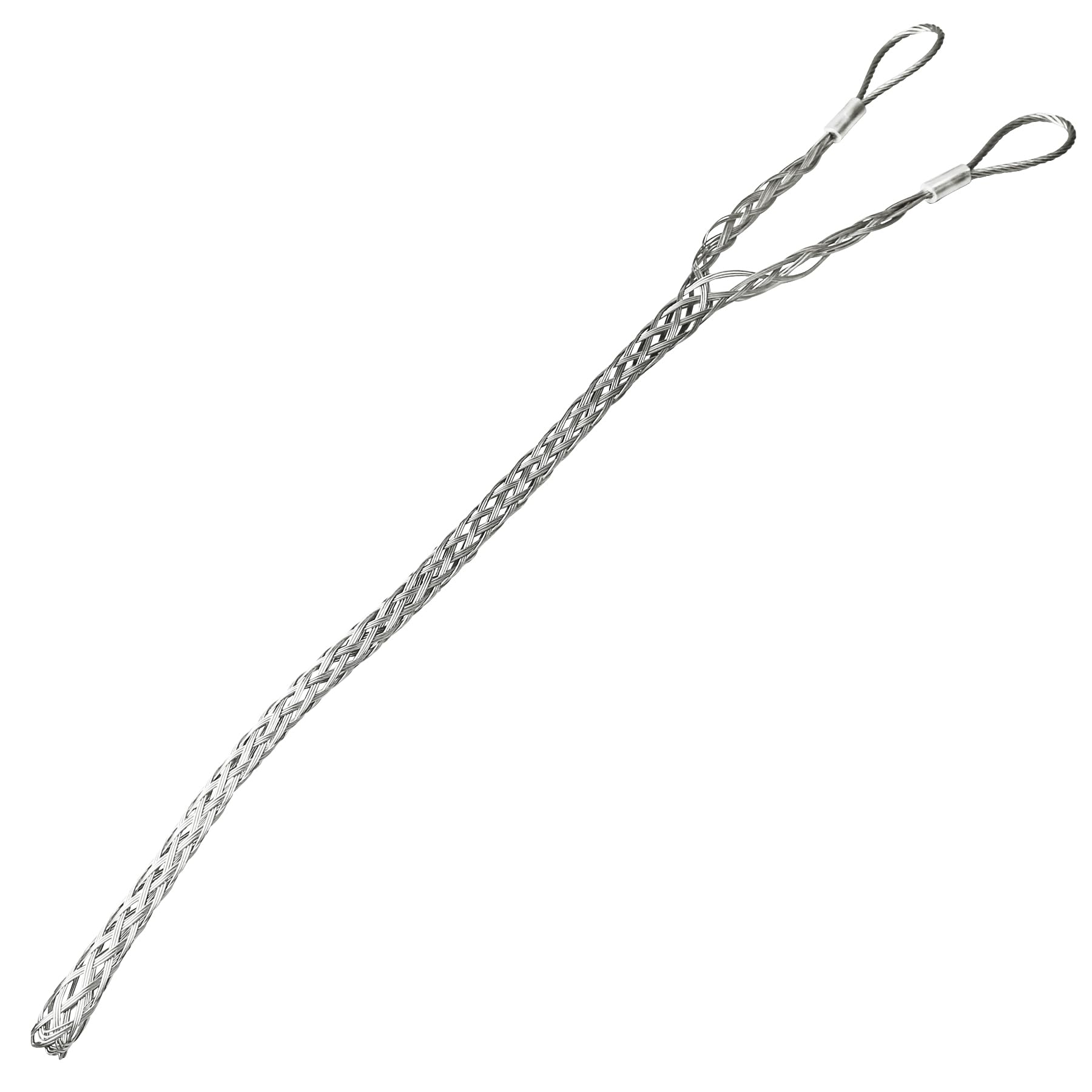 Abeicy 1 Pack Cable Pulling Grip, Electrical Wire Puller Socks, Stainless Steel Mesh Sleeve Lassos Strand for 25-37mm OD Cord, Flexible Cable and Wire