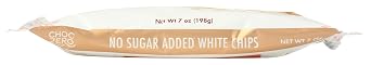 ChocZero White Chocolate Chips, No Added Sugar, Keto & Low Carb, Gluten Free, No Sugar Alcohols, 20 oz Bag for Baking & Desserts