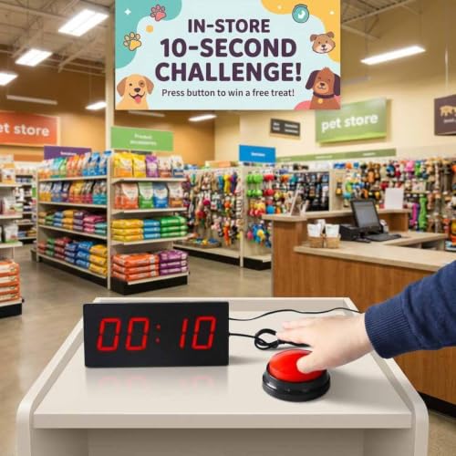 NXZ Digital Countdown Timer with Buzzer and Remote - Image 2