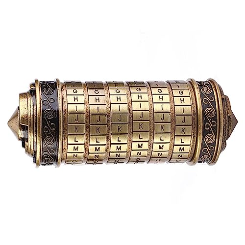 Cryptex, Secret Box Kod z Ukrytymi Przedziałami Kod Mini Kryptex Puzzle Puzzle Fajne Romantyczne Urodziny za Pudełko na Prezenty